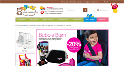 Desktop Screenshot of bebe-cadeau.ch